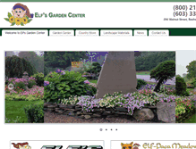 Tablet Screenshot of elfsgardencenter.com